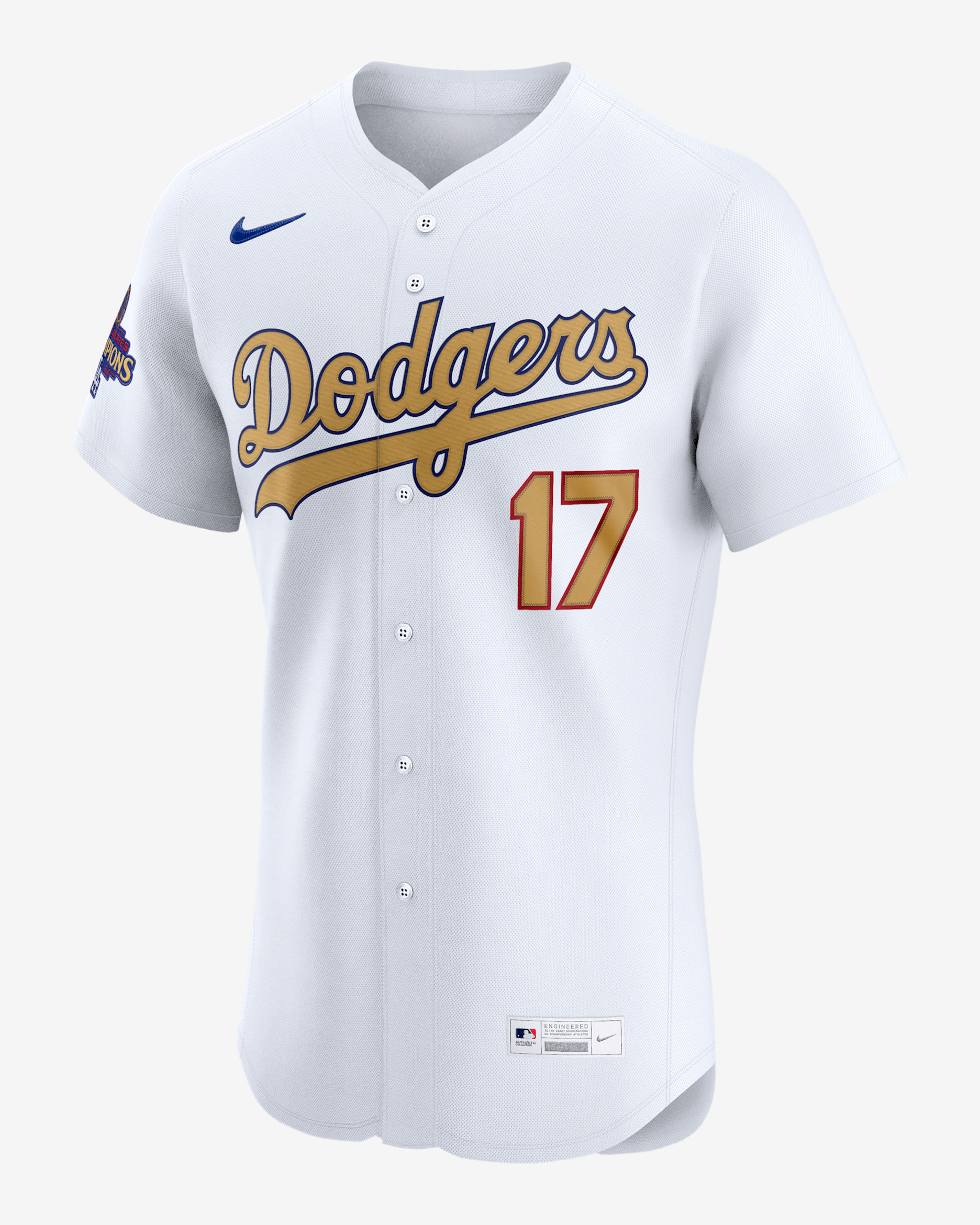 応援グッズ Nike Dodgers OHTANI 2024 World Series Shohei Ohtani Los Angeles Dodgers 2024 World Series Champions Gold